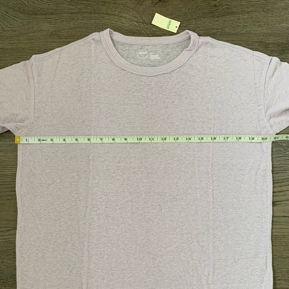 Aerie ‘Shore Thing’ Linen Blend Lightweight T-shirt - Size XS - Lavender - NWT - Picture 4 of 8